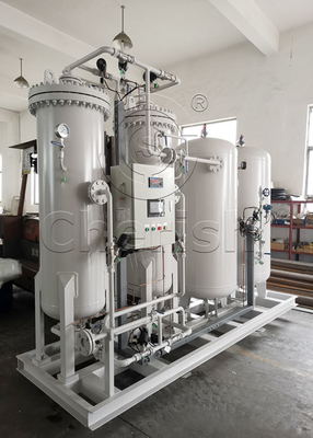 Nitrogênio industrial da PSA que faz o sistema do purificador de gás do nitrogênio da máquina automático