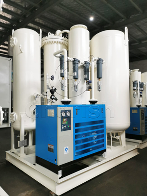 O oxigênio do concentrador do oxigênio do O2 da PSA que faz a máquina para o oxigênio enriqueceu a combustão