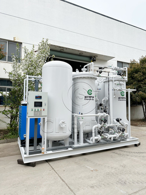 Controle de gás fiável que assegure uma longa vida útil e baixos custos de manutenção dos geradores de nitrogénio PSA