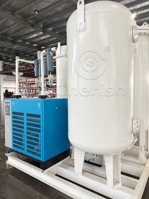Fornecimento sustentável de geradores de oxigénio Psa de alta pureza para sopro de vidro industrial e produção de luz de néon
