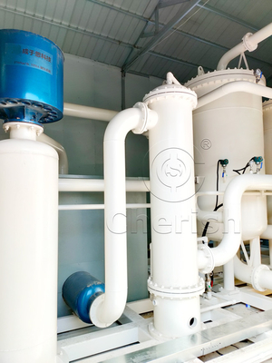 Regulação flexível do oxigénio Operação contínua Gerador de oxigénio VPSA para produzir oxigénio de alta pureza