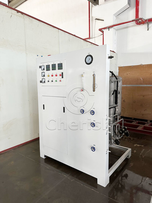 O catalisador utilizado e a temperatura controlada na produção de hidrogénio, e será usado na indústria