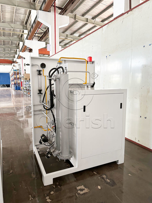 Estrutura compacta e processo simples do equipamento, garantindo a estabilidade do processo de trabalho