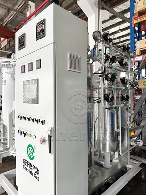 99.999% de pureza Sistema de purificação de nitrogénio personalizado 0,4-1,0Mpa